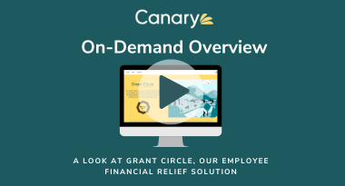 Canary employee relief fund solution on demand overview